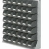 Single-sided racks with walls for fixing plastic boxes 7003.080713