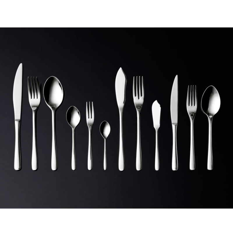 stainless steel tools, fork, knife, spoon