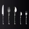 stalo įrankiai, šaukštas, šakutė, peilis, nerūdijančio plieno stalo įrankiai, serviravimo įrankiai