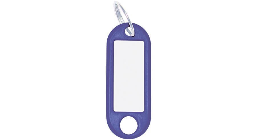 Blue key ring with 18mm ring 262_801803