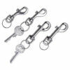 Clip-on carabiners for keys