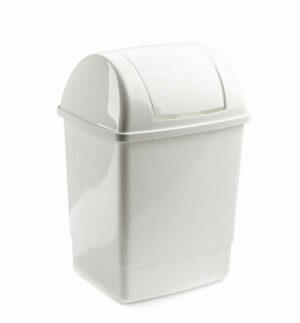 25l trash can with swinging lid 2025-0100
