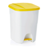 40l laundry boxes 35x38,5x45,5cm with yellow tooth 1143403