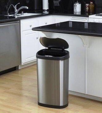 DZT-50-50 sensory trash cans with a capacity of 13 l
