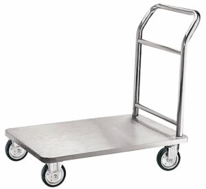 Stainless steel platform trolleys 4428002