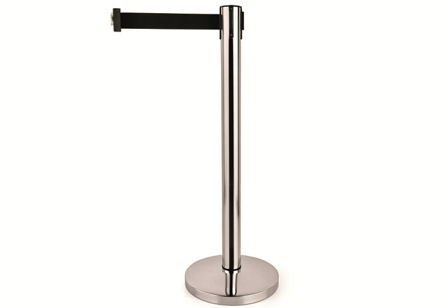 Stainless steel column with retractable band 2814 604