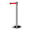 Stainless steel posts with 4,5m red tape 1315145