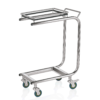 Stainless steel bag holders - trolleys