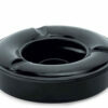 Black melamine ashtrays with lids 1118125