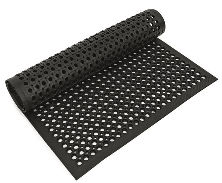 Rubber, perforated mats 9980 152