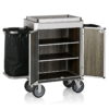 Maid trolleys with two laundry bags and doors 4443002