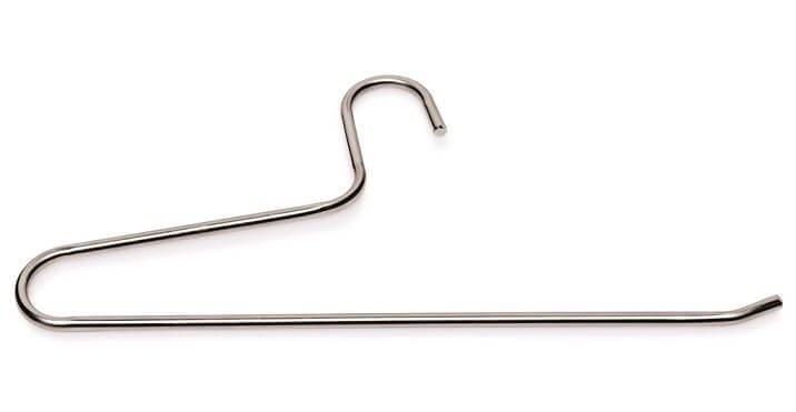Stainless steel hangers for trousers 1428 002