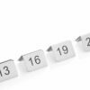 Stojaki ze stali nierdzewnej z numerami stołów 13-24 1432024
