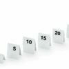 Plastikowe stojaki z numerami stołów 1-25 1431025