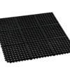 Roll-up perforated rubber mats 91,5x91,5x1,2cm