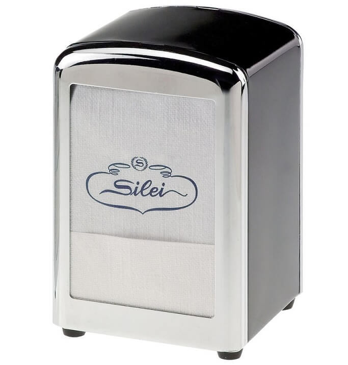 Dispenser for napkins with a black body T1005.Z