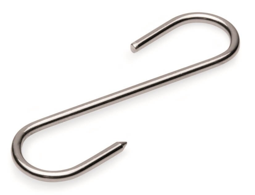 Stainless steel hooks, 8-20cm 