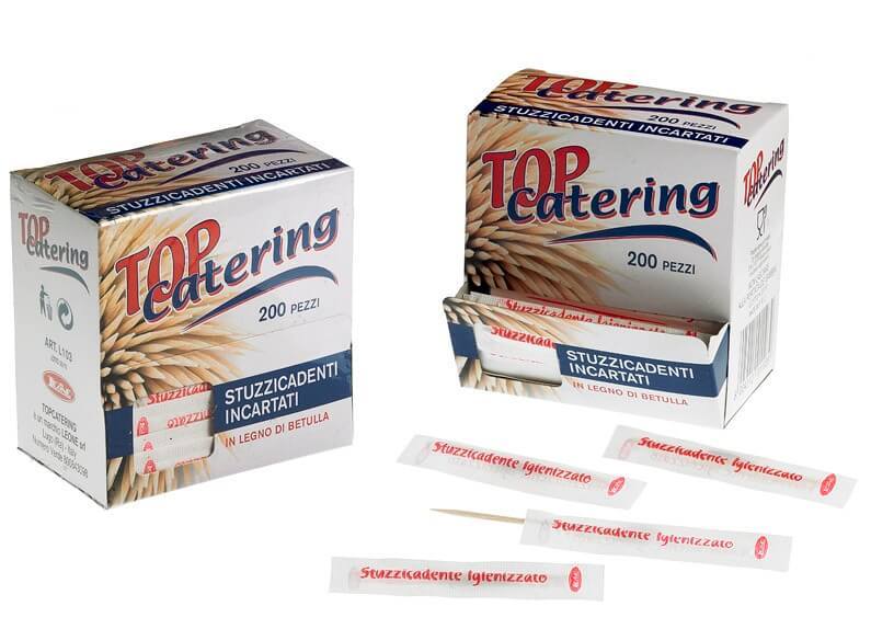 Individually packaged toothpicks
