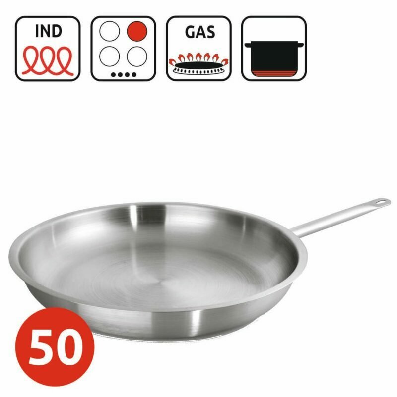 Pans for stainless steel without protective coating 40x6cm 5040400