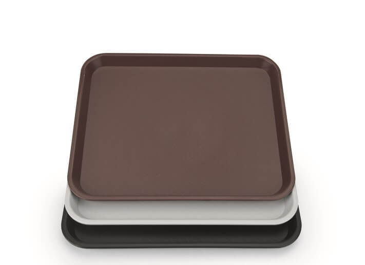 Polypropylene trays in GN1/2 format