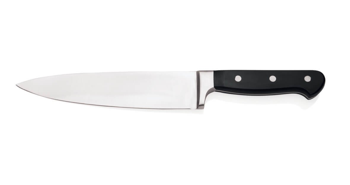 Forged steel chef's knife