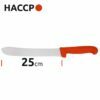 Couteau de boucher HACCP avec lame de 25 cm de long 6907251