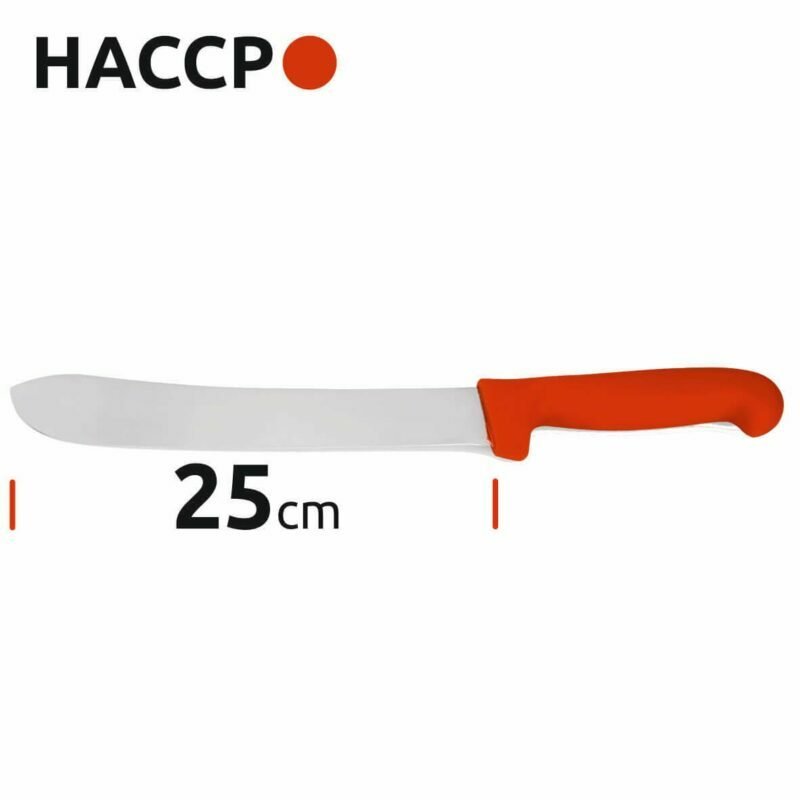 HACCP mėsininko peilis su 25cm ilgio ašmenimis 6907251