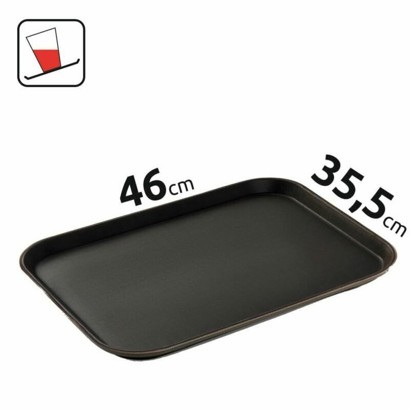 Trays non-slip brown surface 9208450