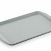 Gray polypropylene trays with handles 45x32x2cm 9205444