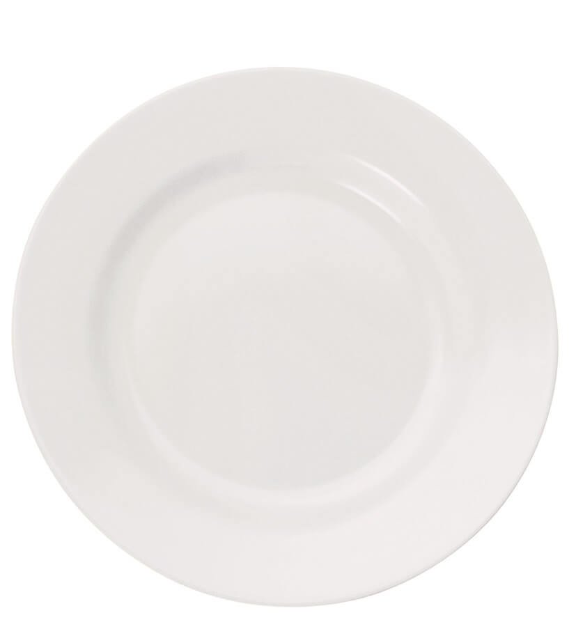 White melamine plates 9360200