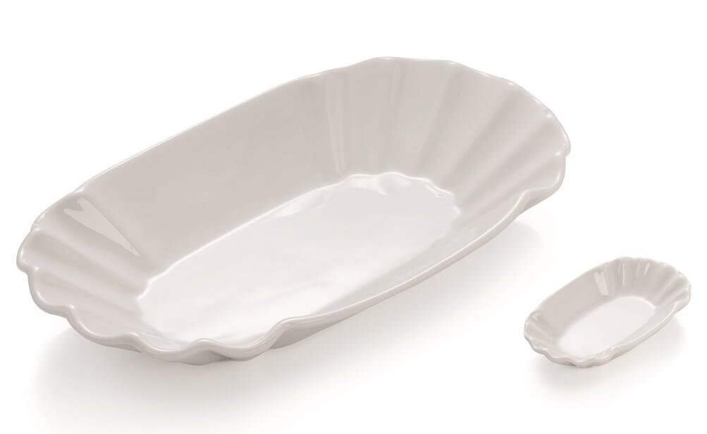 Porcelain bowls for french fries