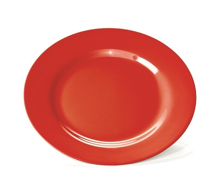 Red melamine plates 9360231