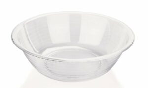 Clear polystyrene bowls 9921400
