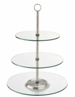 Three-level glass stands 6319003
