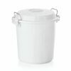 50l plastic container with snap-on lid 8934500