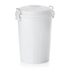 70l plastic container with snap-on lid 8934700