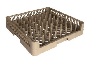 Dishwasher baskets for plates with lowered front 9850030