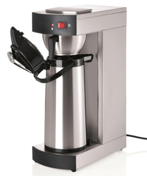Coffee machines with thermoses