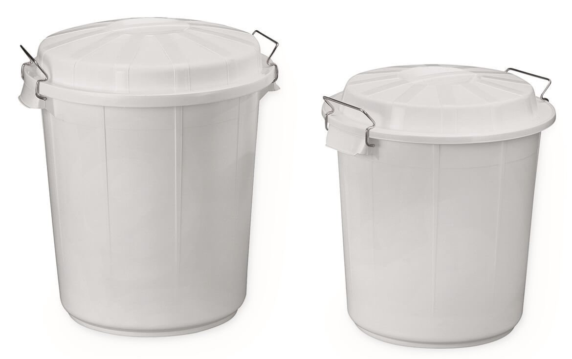Polyethylene containers for food products