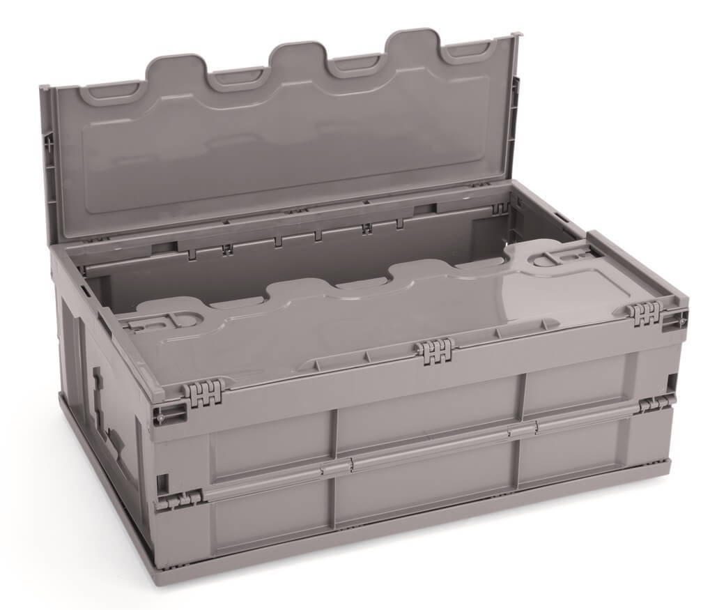 Folding boxes with lids