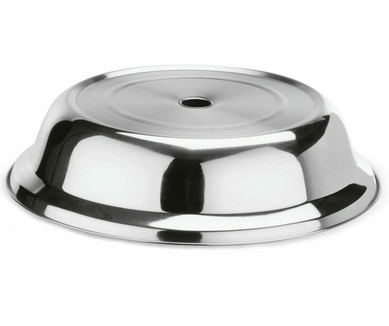 Stainless steel lids for plates