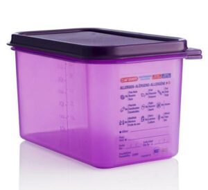GN-Behälter für antiallergische Produkte