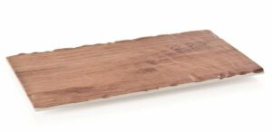 Tables de service en mélamine texture bois