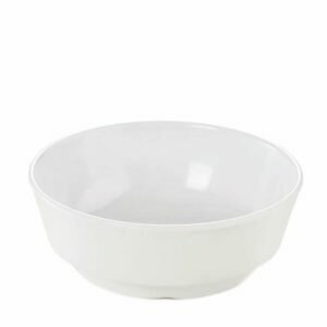 Round melamine bowls