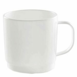 Balti polikarbonato puodeliai