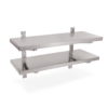 100x35cm adjustable height stainless steel shelves