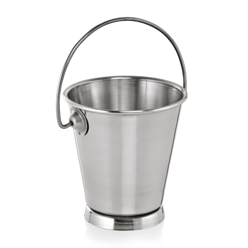 stainless steel serving bucket, serving bucket, stainless steel bucket