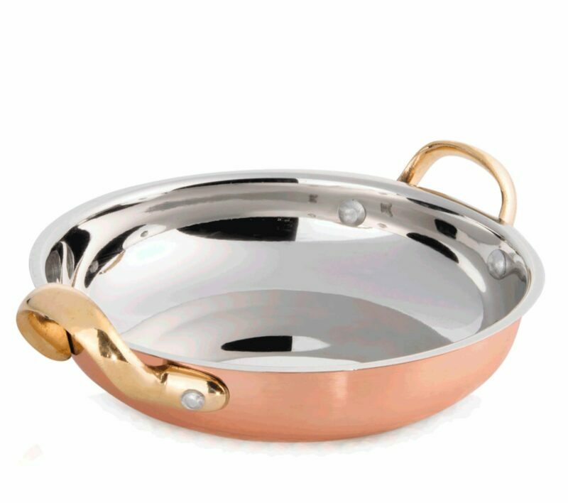 18x6cm, copper-plated serving pan 2012181