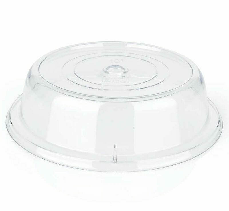 Transparent polycarbonate lids for plates