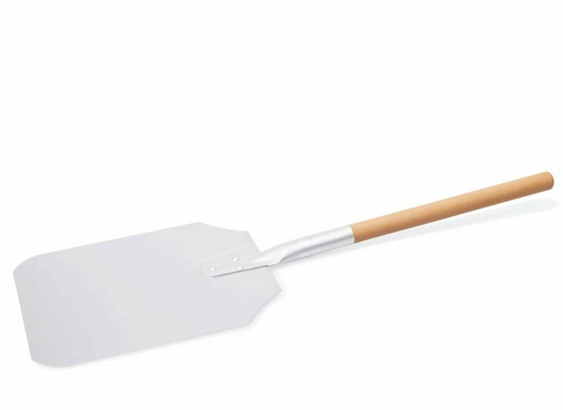 Aluminum lick with wooden handle